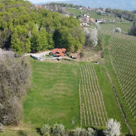 Vineyard Skriti Raj Ferienhaus Leskovec pri Krskem